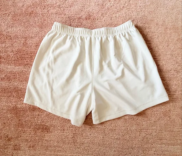 Elle Grey Ivory Knit Pull-On Shorts with Pockets Women’s Size M - Image 7