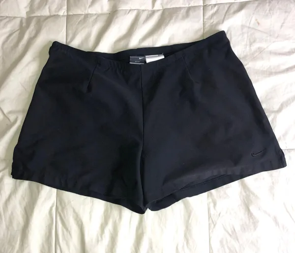 Nike Dri Fit Double Layered Black Shorts - Image 2