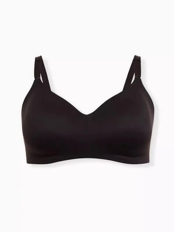 NWT Torrid 44F Wire-Free Lightly Lined 360 Back Smoothing Bra Black - Image 5