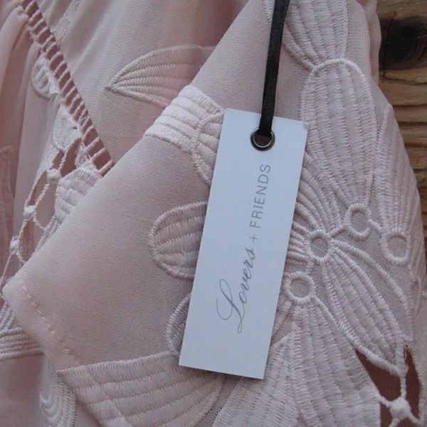 NWT Lovers + Friends Nude Blush Wishful Mini Dress - Image 10