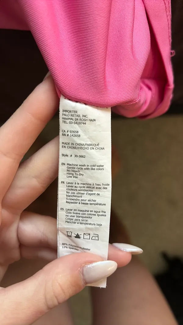 Pink Mini Dress - Image 4