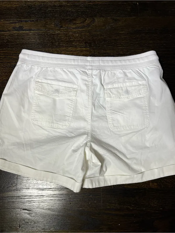 Sonoma White Bermuda Mid Rise Comfort Waist Shorts Size 16 - Image 3