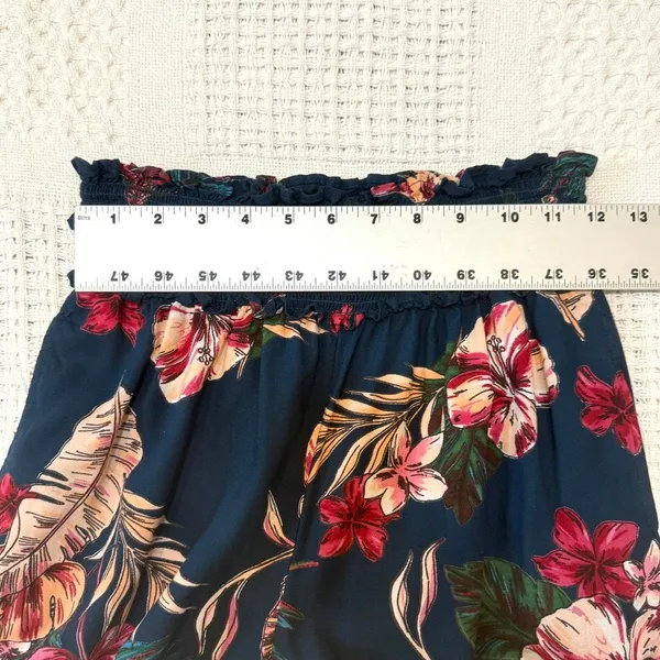 Patrons of Peace Angelo small wide leg flowy floral pull on pant P3 2947 - Image 3