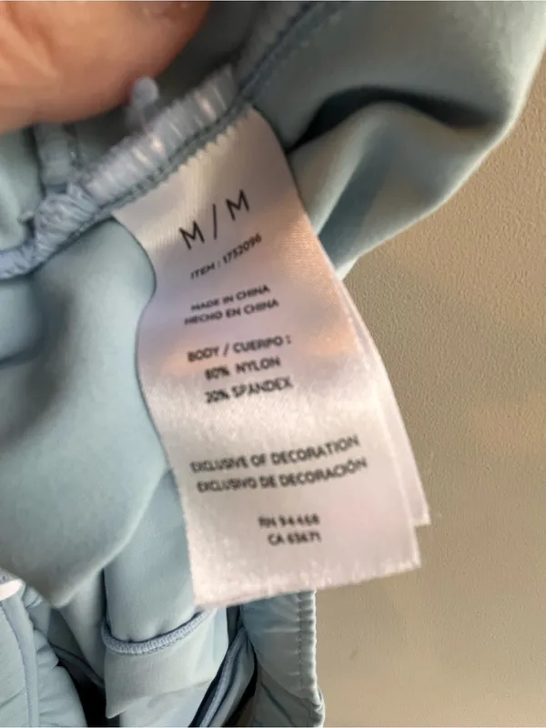 SAGE Collective Light Blue Women’s Drawstring Jogger Pants Size M - Image 6