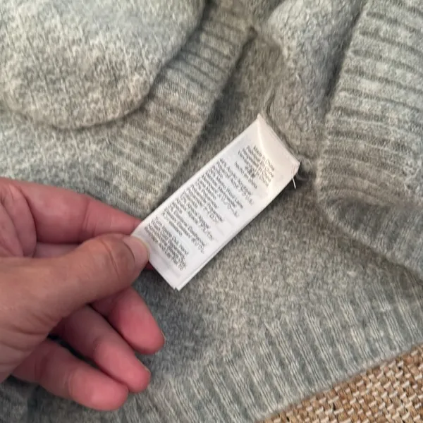 J.Crew Embellished Cardigan Lady Jacket Grey Rhinestones Medium - Image 5