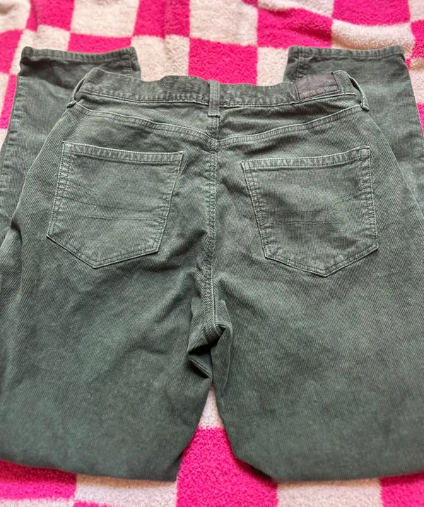 American Eagle Green Corduroy Jeans - Image 4