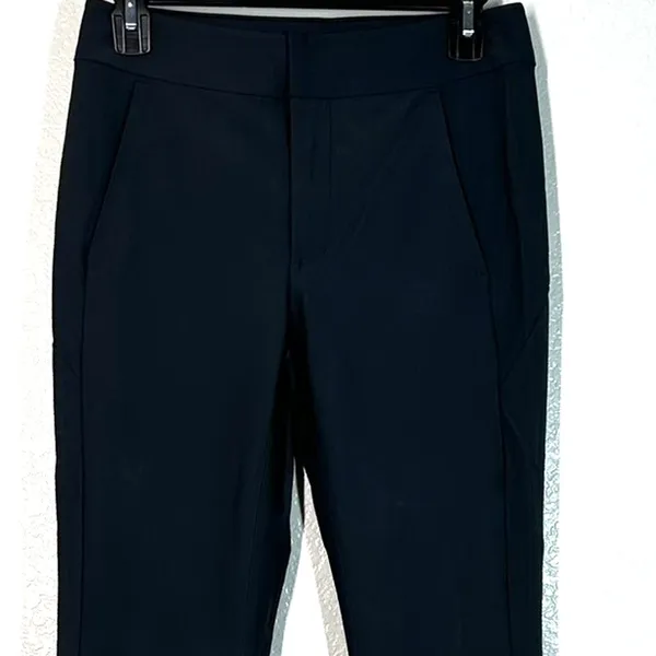 S Athleta All Ways High Rise Bootcut Pant Trouser Black 28" Inseam Stretch Small - Image 5