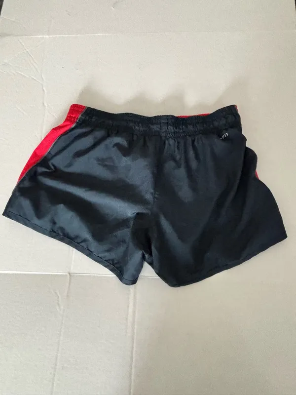 Nike Dri-Fit Black & Red Running Shorts Women’s Small Athletic Workout - Image 3