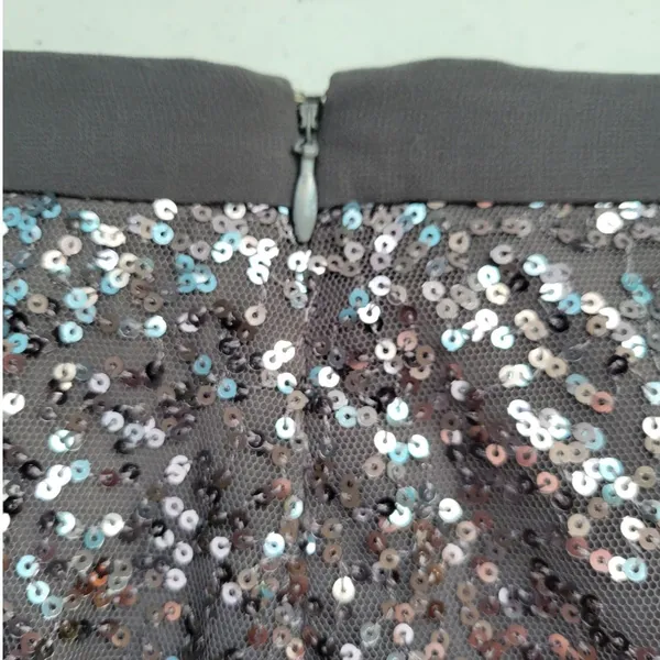 J.Crew Sequin Mini Skirt Showgirl Party Club Going Out‎ Glam Cocktail Size 4 - Image 4