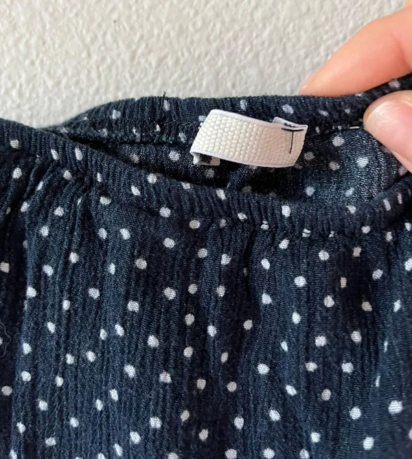 Brandy Melville Navy Blue Ruffle Mini Skirt - Image 4