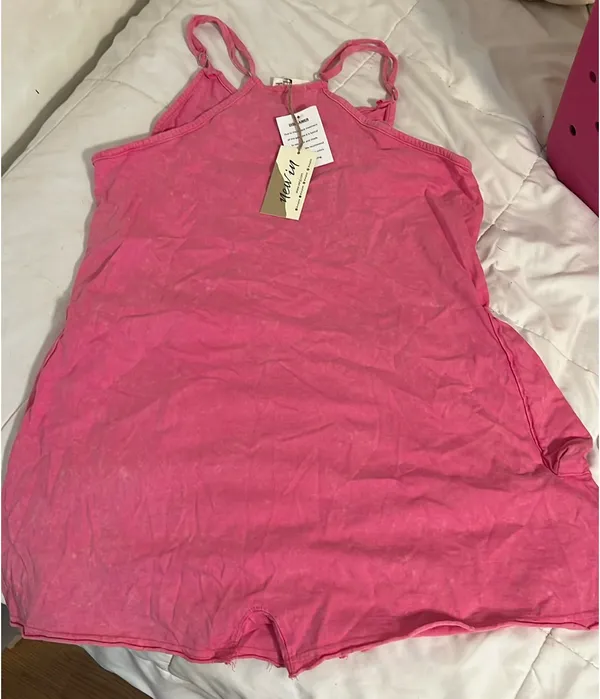 Pink Very J Romper - Image 3
