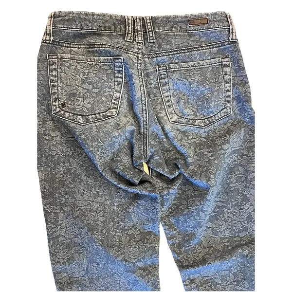 Kut from the Kloth Womens Diana Skinny Jeans Size 2 Blue‎ Floral Stretch Denim - Image 6