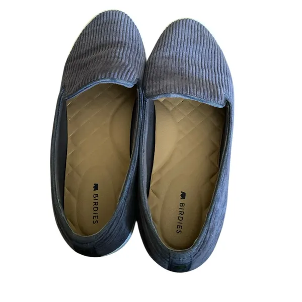 Birdies “The Swift” corduroy gray slip on. Size 8 - Image 3