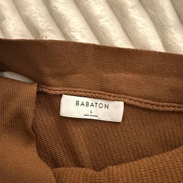 Babaton Aritzia Knit Tank Sculpt Criss-Cross - Image 3