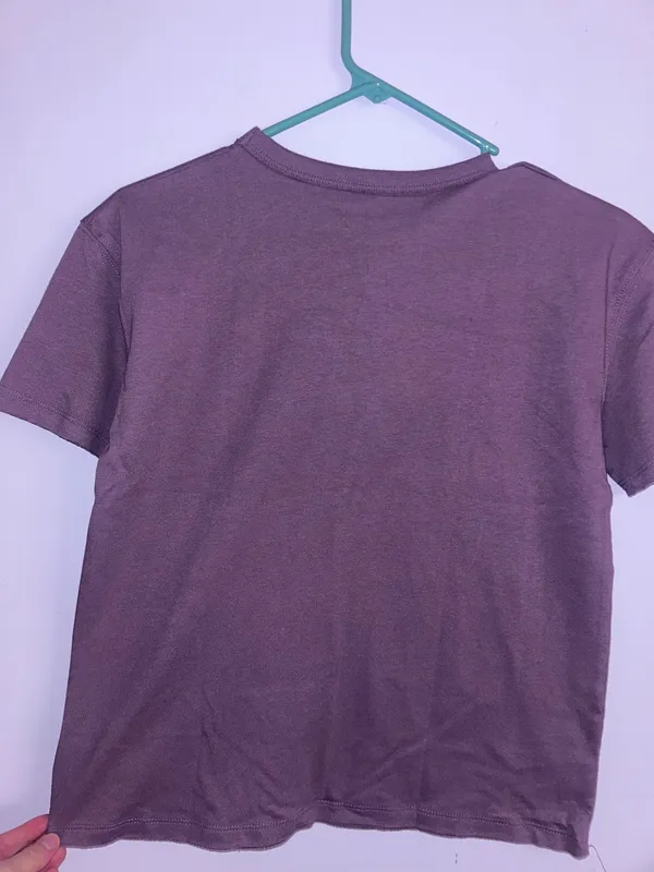 Old Navy Cropped Shirt Tee - Image 3
