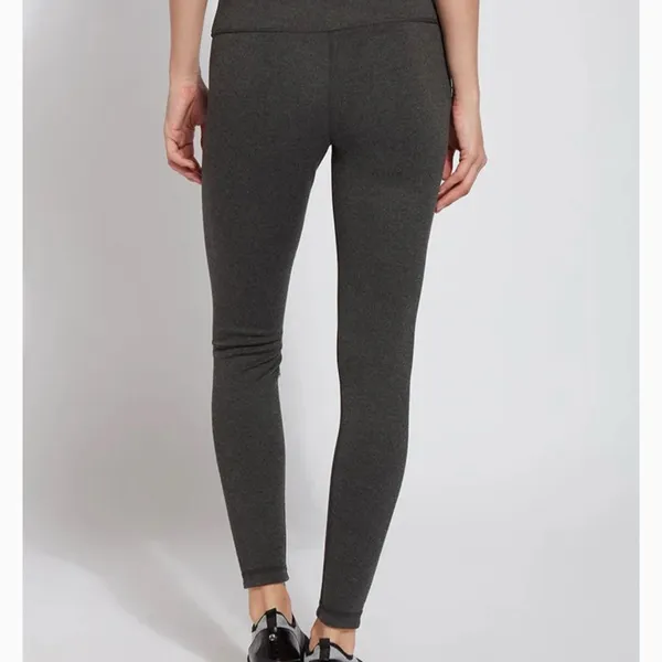 Lysse Reversible Leggings Size‎ XL Black/Gray Athleisure- Dark Woods - Image 4