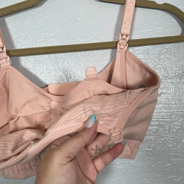 Kindred Bravely Women M Pink Sublime Hands-Free Pumping & Nursing Bra Maternity - Image 6