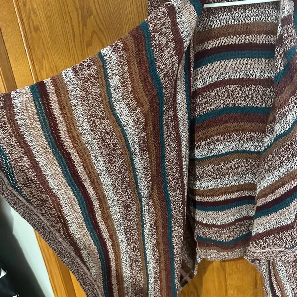 American Eagle Outfitters Multicolor Chevron Cardigan - Image 5