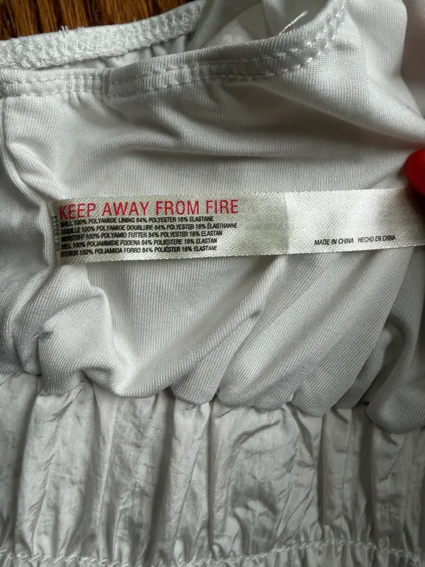 FP Movement The Way Home Run Shorts White High Rise – Size Small Running - Image 9