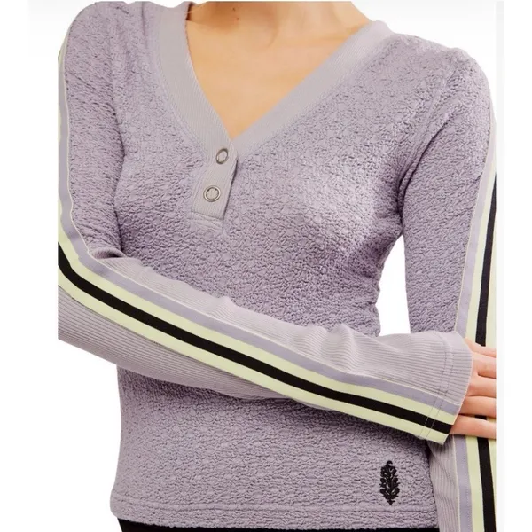 NWT Free People | FP Movement Trailblazer Recovery Layer‎ Purple L - Image 3