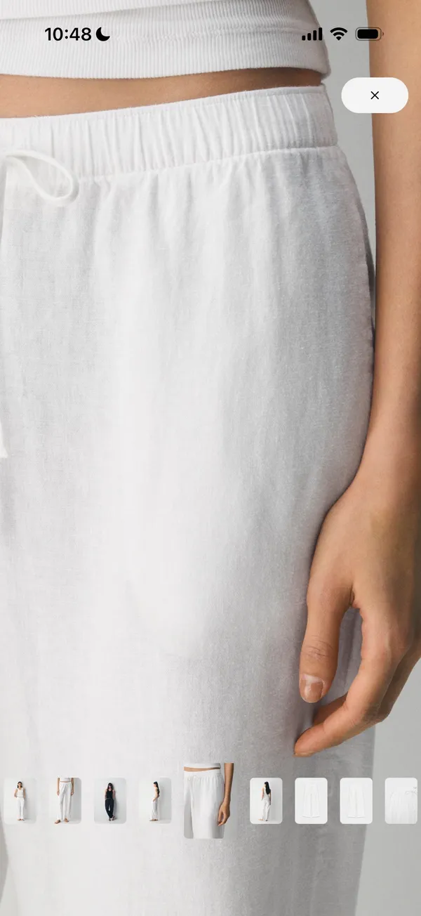 Aritzia Sontag Linen pant  - Image 2