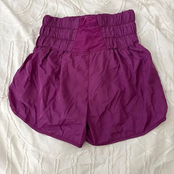 FP Movement by Free People Purple Athletic Shorts with Elastic Waistband - Image 2