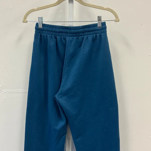 Disney Lilo & Stitch Teal Blue Fleece Jogger Sweatpants Small Graphic Print‎ - Image 4