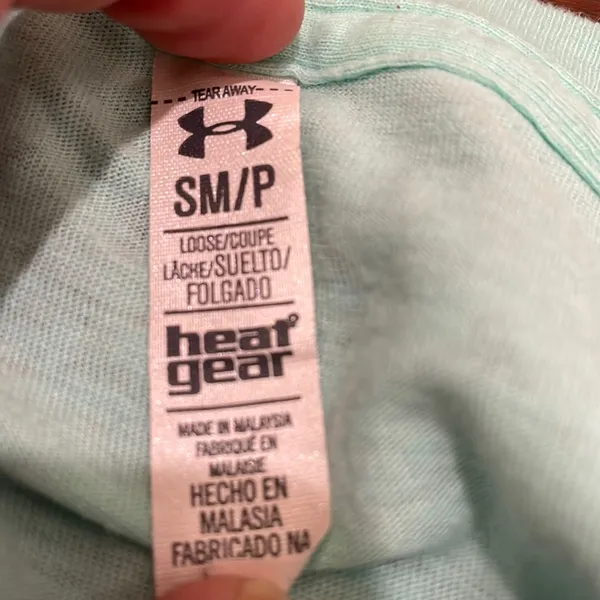 Under Armour Teal T-shirt - Image 2