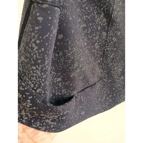 Lululemon x Peloton Energetic Edge Coal Reflective Crop Tank Sports Bra Size 12 - Image 7