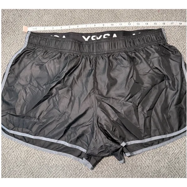 VSX Sport The Player Black Running‎ Shorts Gym Girl Athleisure Large - Image 3