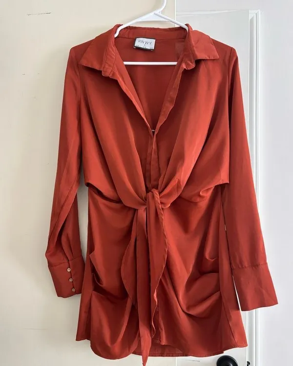 Runaway The Label Ruby Shirt Dress - Image 3