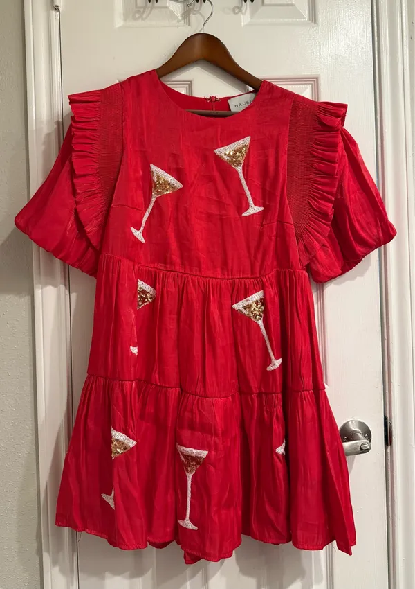 Hausen Southern Sequin Martini Dress - Image 2