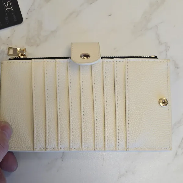 Elegant Cream Wallet - Image 4