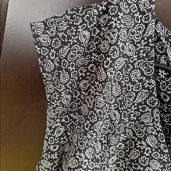 EUC Madewell Cap Sleeve V Neck Midi Dress Floral Cupro Blend Size 4 Retail $128 - Image 8