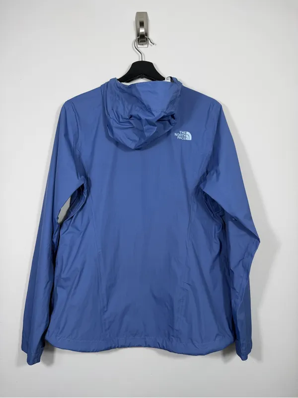 The North Face Women’s Blue Hooded Waterproof Rain Jacket Medium - Image 2