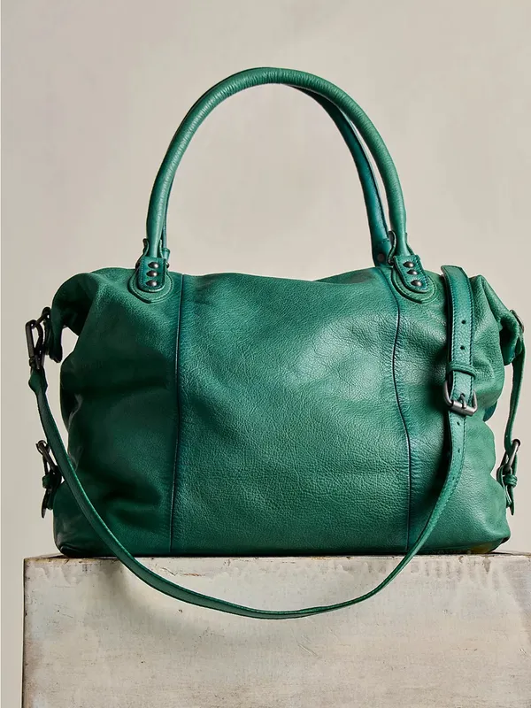 🆕 We The Free X Free People | Emerson Tote Bag | Greenery | ✨Sold Out✨ - Image 2