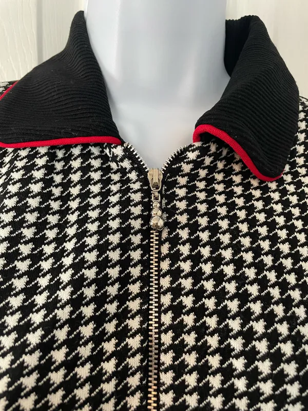 Vintage Michael B Ltd Cropped Blazer Jacket Size 6 Retro Made in the USA - Image 4