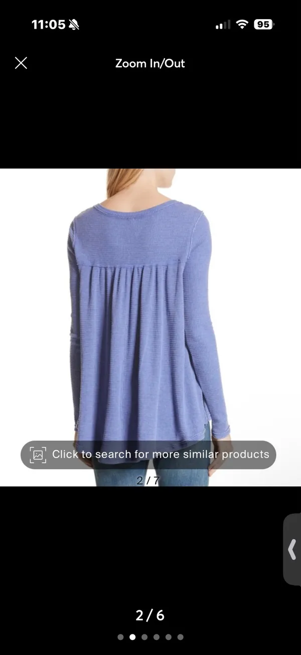 (S) free people top - Image 2