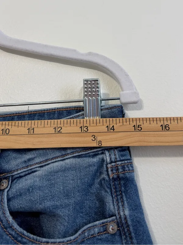 American Eagle Super High-Rise Baggy Wide Leg Jeans Size 4 Short Oversized - Image 8