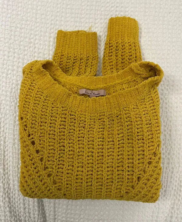 Love Tree Yellow Sweater - Image 7