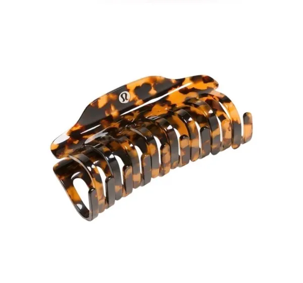 Lululemon Jumbo Claw Clip French Press / Burnt Caramel - Image 4