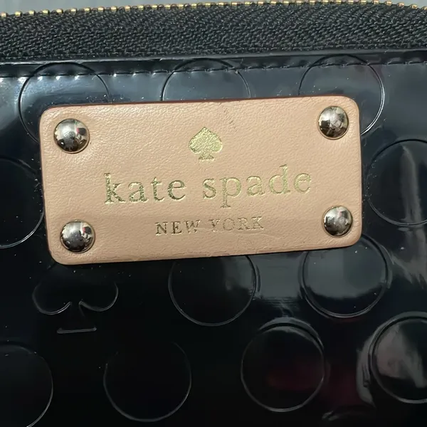 💙💖 Kate Spade Black Patent Leather Wristlet‎ - Image 4