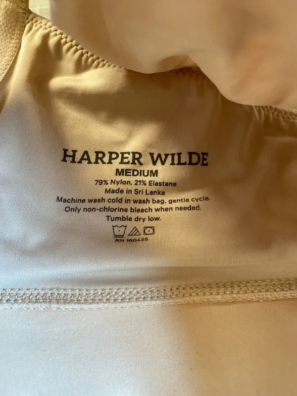 Harper Wilde Triangle Bliss Bra Tan Size M - Image 3