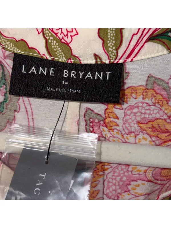 Lane Bryant Women’s Size 14 Floral Wrap Midi Dress NWT - Image 6