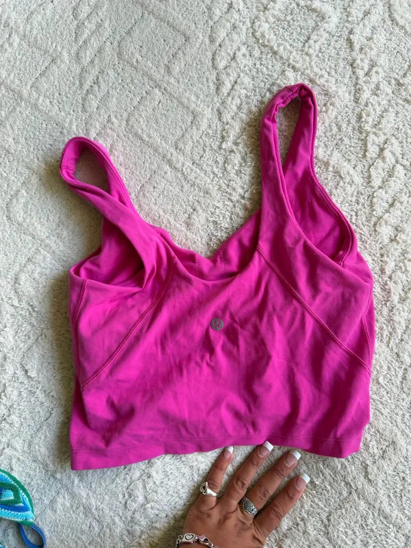 Lululemon Tank Align Pink Sonic 4 - Image 3
