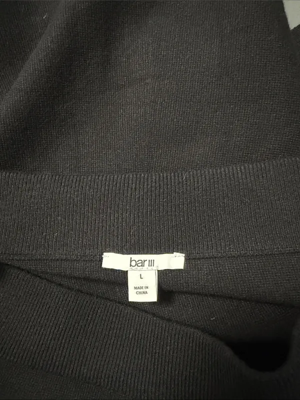 Bar III Black A-Line Mini Skirt - Image 3