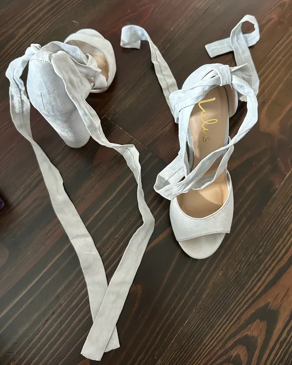 Heels Lulus Ankle Strap Suede - Image 5