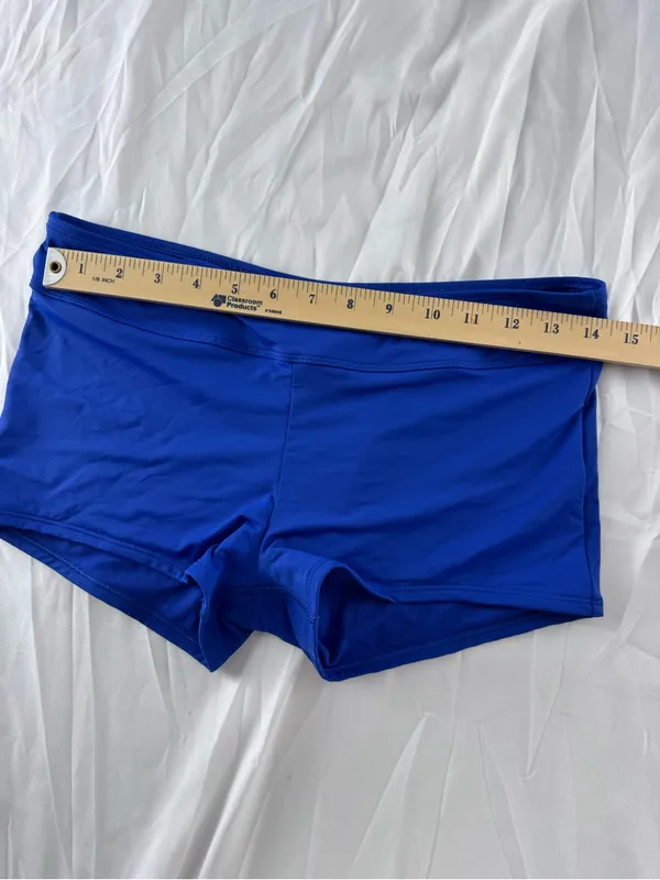 Skye Swimwear Royal Blue Women's Swim Bike Shorts - Image 2