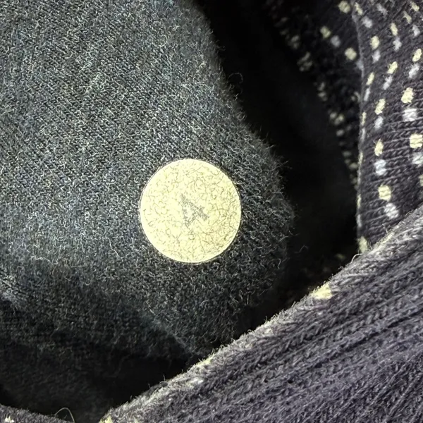 Lululemon Scuba Hoodie Full Zip Jacket Black White Micro Dot Print Size 4 - Image 3