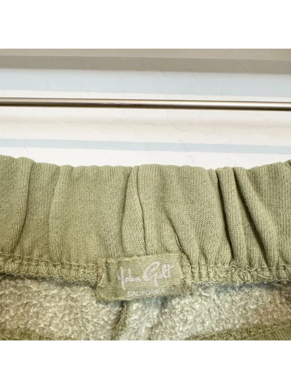 John‎ Galt Brandy Melville Joggers One Size Green Athleisure Lounge Streetwear - Image 6